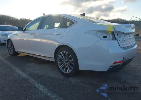 2017 Genesis G80 3.8 z USA, uszkodzony, nr VIN KMHGN4JE5HU176446